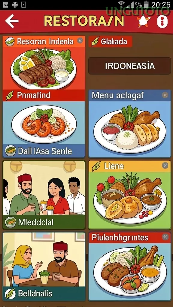 Cuplikan layar LEDAKGG — halaman utama